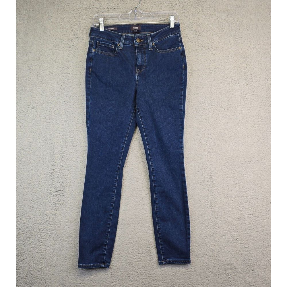NYDJ‎ Jeans Womens 4 Ami Skinny Mid Rise Lift Tuck Shaping Medium Wash Stretch